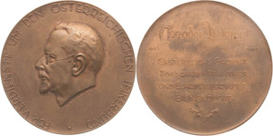 Medaillen  Bronzemedaille o.J. (1941) (A. ... 