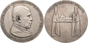 Medaillen  Silbermedaille 1974 (Giacomo ... 