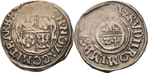Barby-Grafschaft Wolfgang II. 1586-1615 1/24 ... 