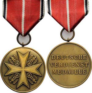 Orden des Dritten Reiches Verdienstmedaille ... 