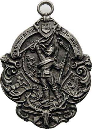 Regimente Goslar Zinnabzeichen 1903 (Lauer) ... 