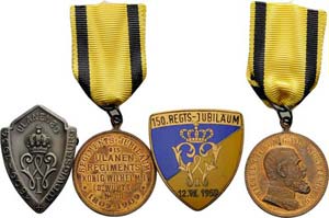 Regimente Ludwigsburg Bronzemedaille 1909. ... 