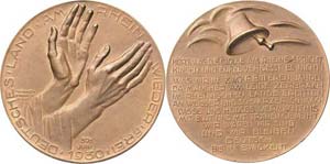 Weimarer Republik  Bronzemedaille 1930 (D. ... 