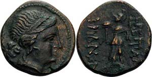 Thrakien Mesambria  Bronze 2. Jahrhundert v. ... 
