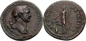 Kaiserzeit Trajan 98-117 Sesterz 103/109, ... 