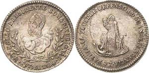 Bolivien Republik seit 1825 Escudo 1854, ... 