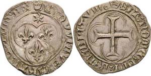 Frankreich Ludwig XI. 1461-1483 Blanc au ... 