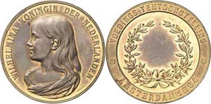 Niederlande-Amsterdam  Bronzemedaille 1894 ... 