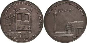 Berlin  Bronzegußmedaille 1974 (W. Günzel) ... 