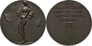 Nürnberg  Bronzegußmedaille 1971 (H. ... 