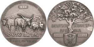 Medaillen  Silbermedaille 1913 (Mayer & ... 