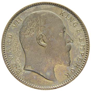 India - Edoardo VII, 1901 - 1910 - ... 