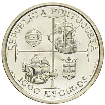 Portogallo - Argento - 1000 ... 