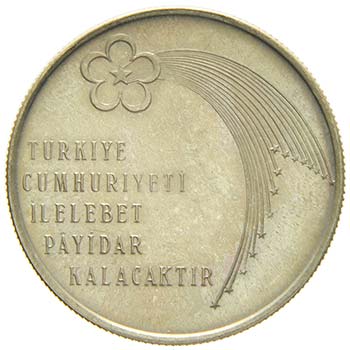 Turchia - Argento - 50 Lira, 1973  ... 