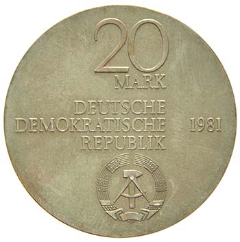 Germania DDR - Argento - 20 Marchi ... 