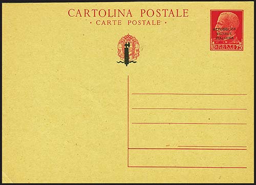 R.S.I. - Cartoline Postali - 1944 ... 