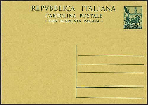 Repubblica - Cartoline Postali - ... 