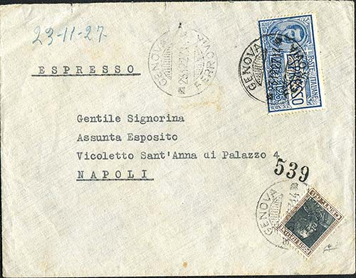Regno dItalia - 1927, 23 dicembre ... 