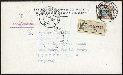 Regno dItalia - 1928, 3 ottobre - ... 