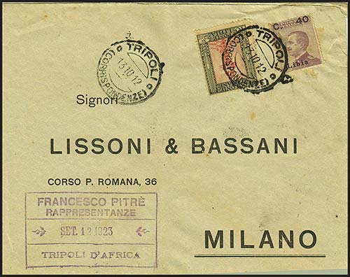 Colonie Italiane - Libia - 1912, ... 
