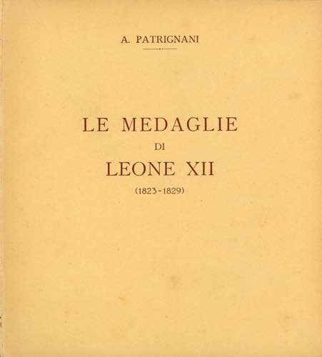 Le Medaglie di Leone XII di A . ... 