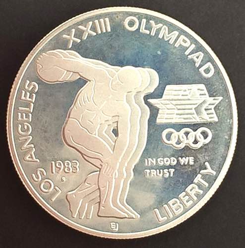 Usa - 1 Dollaro - Olimpiadi, 1983 ... 