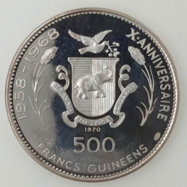Guinea - 500 franchi Chephren, ... 