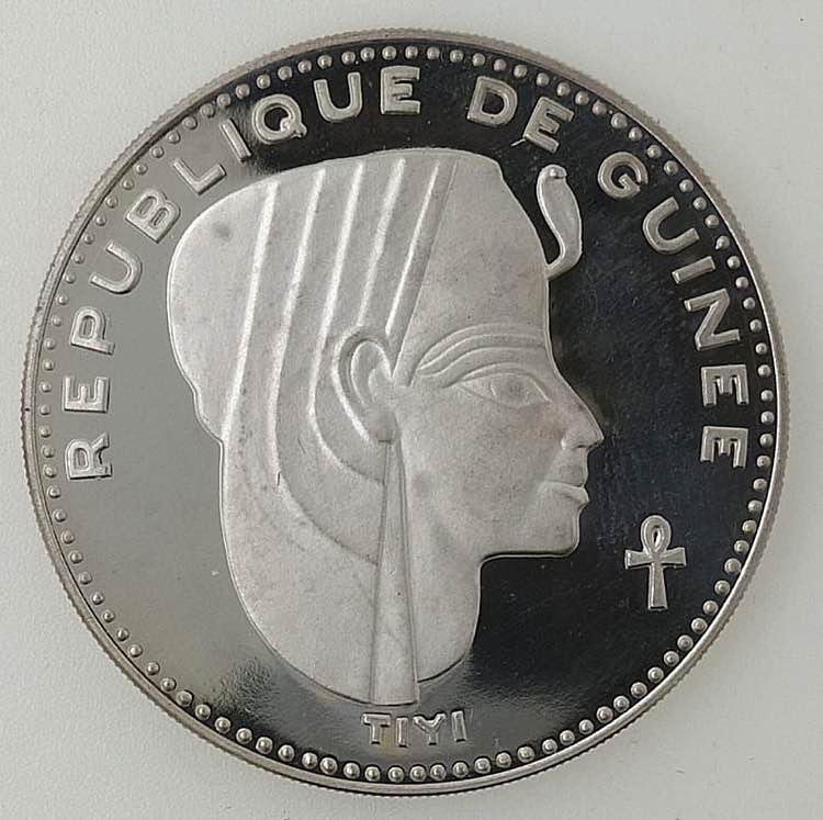 Guinea - 500 franchi Tiyi, 1970 -  ... 