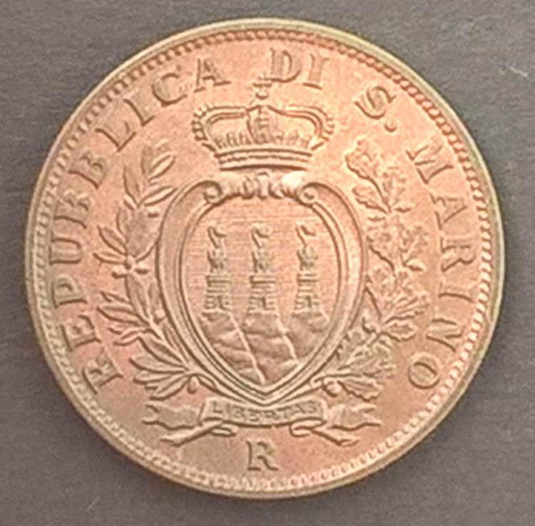 San Marino -  - 10 Cent., 1938 - ... 