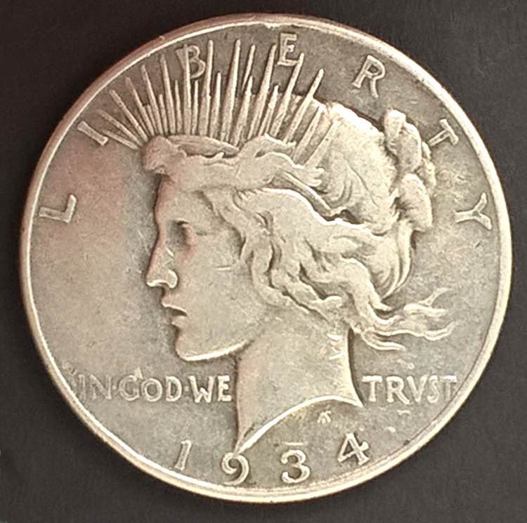 Usa - 1 Dollaro - Peace, 1934 -  - ... 
