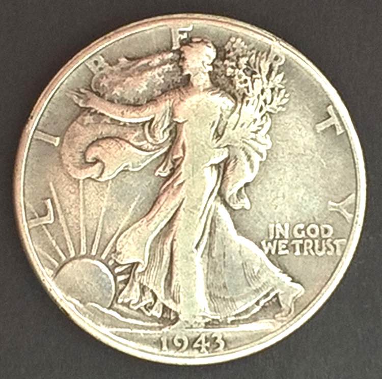Usa - 1/2 Dollaro - Liberty, 1943 ... 