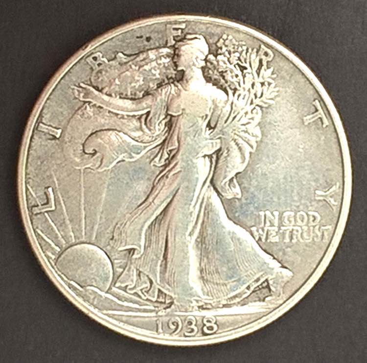 Usa - 1/2 Dollaro - Liberty, 1938 ... 