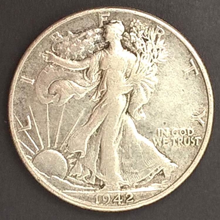Usa - 1/2 Dollaro - Liberty, 1942 ... 