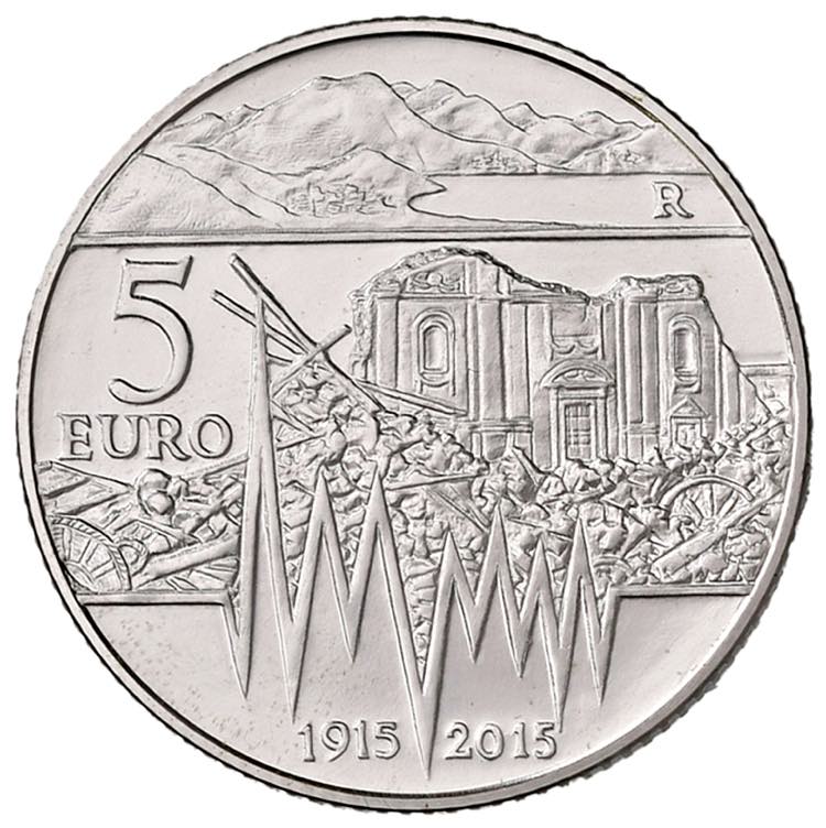 2015 - 5 Euro - Terremoto di ... 
