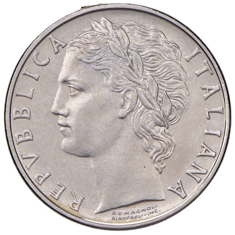 1966 - 100 Lire - Minerva - (Gig. ... 