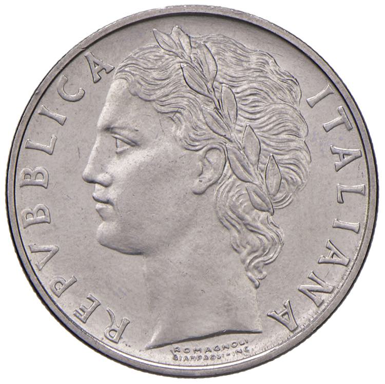 1966 - 100 Lire - Minerva - (Gig. ... 