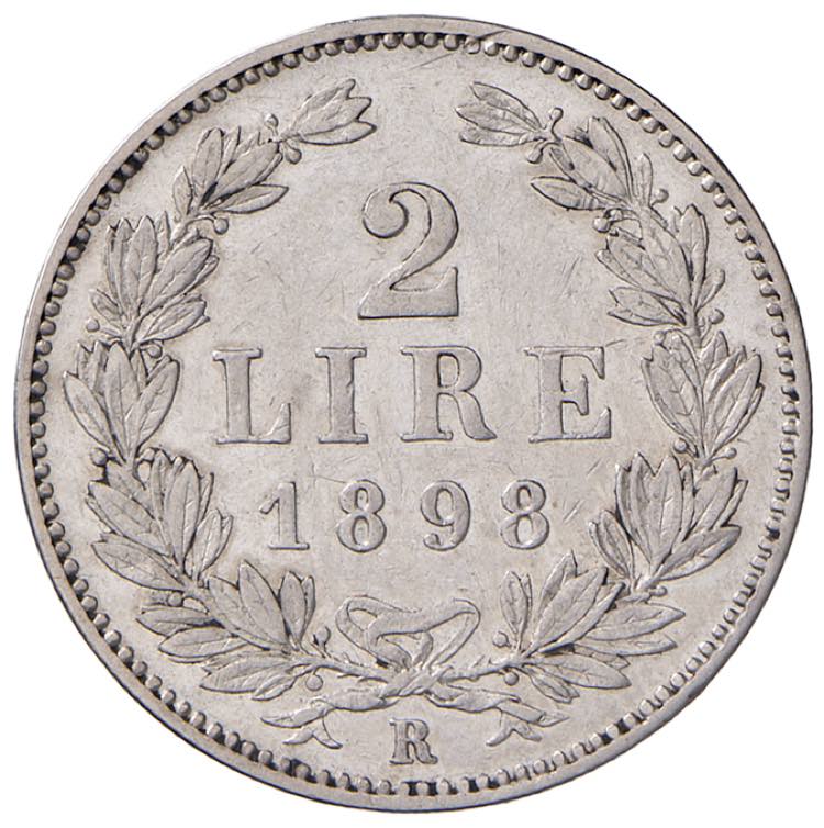 San Marino - 2 Lire, 1898 - ... 