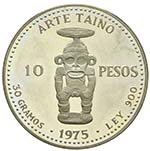 Repubblica Domenicana - Argento - 10 Pesos, ... 