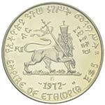 Etiopia - Argento - 5 Dollari (1964), 1972  ... 
