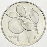 Repubblica Italiana - Alluminio - 1 lira ... 