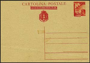 Luogotenenza - Cartoline Postali - 1945 - L. ... 