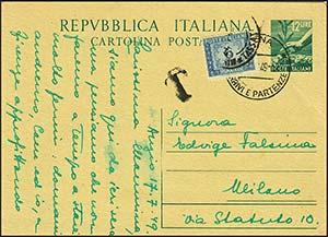 Repubblica - Cartoline Postali - 1949, 17 ... 