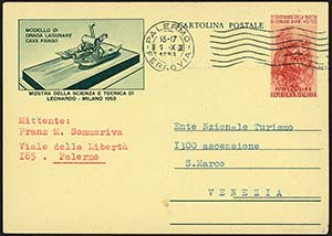 Repubblica - Cartoline Postali - 1953 - ... 