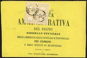 Regno dItalia - 1862, 7 luglio - c. 2 ... 