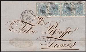 Regno dItalia - 1867, 22 novembre - Lettera ... 
