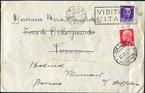 Regno dItalia - 1937, 3 luglio - Lettera ... 