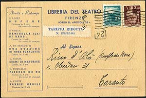 Repubblica - 1948, 1 novembre - cartolina di ... 