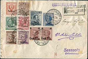 Colonie Italiane - Egeo - 1924, 2 giugno - ... 