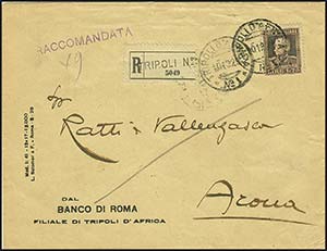 Colonie Italiane - Libia - 1929, 10 gennaio ... 