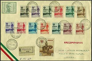 Colonie Italiane - Somalia - 1935, 26 marzo ... 